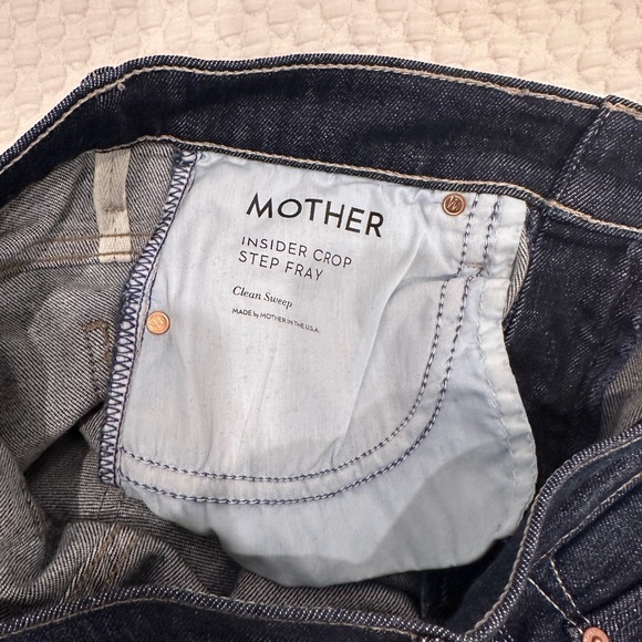 Mother Insider Step Crop Fray Jeans - Picture 5 of 6